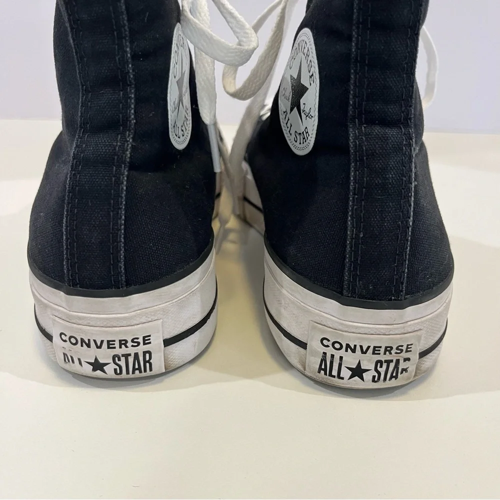Converse Chuck Taylor All Star Lift Platform Canvas High Top Shoes | Women’s 9 - Picture 5 of 14